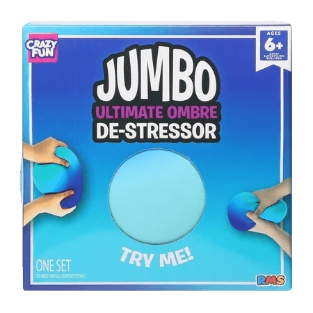 RMS Crazy Fun® Jumbo Ultimate Ombre De-Stressor Ball