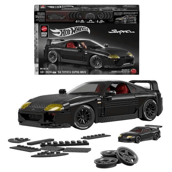 Mattel Brick Shop Hot Wheels ’94 Toyota Supra Mkiv
