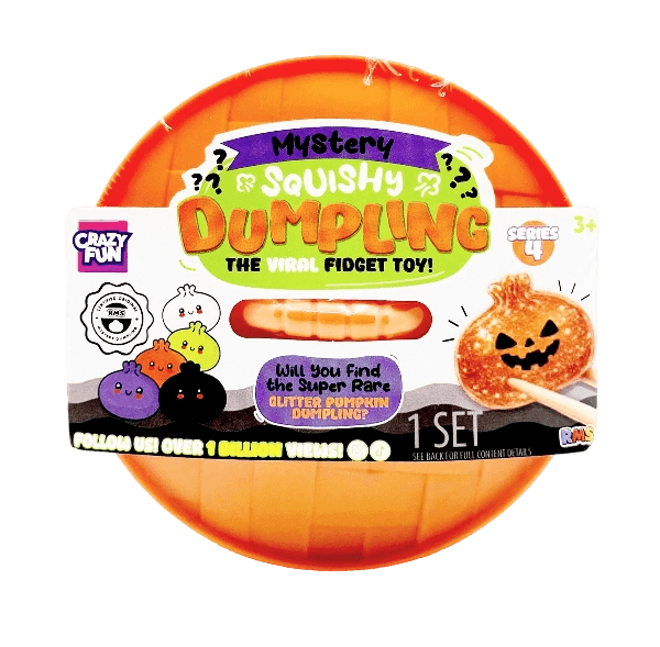 RMS Crazy Fun® Mystery Squishy Dumpling Glitter Pumpkin Edition - Target