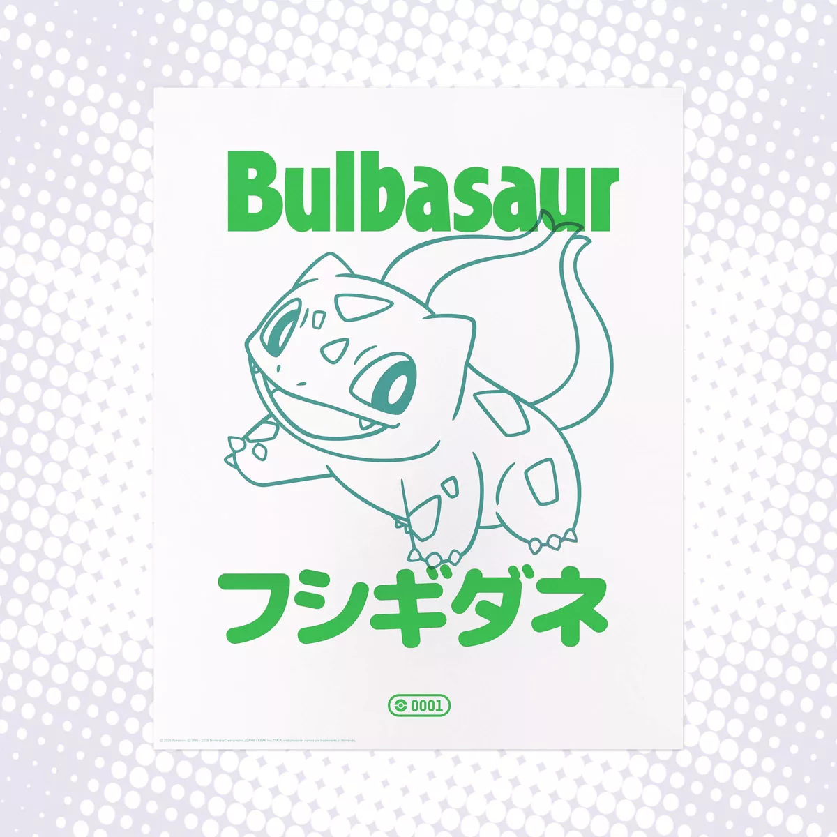 Bulbasaur Poster - Pokémon x Target