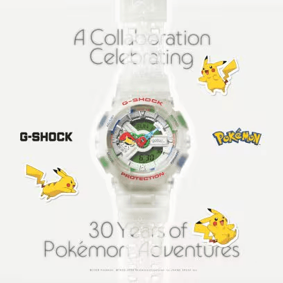 CASIO G-SHOCK x Pokemon GA110PKM-7A (30th Anniversary)