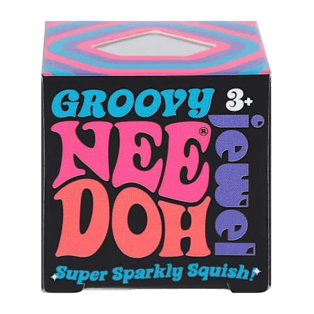 Schylling Nee Doh® Groovy Jewel Sparkly Squish Toy