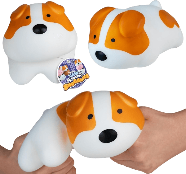 ORB Easy Sqweezy Snugglies Jumbo Squishy Dog