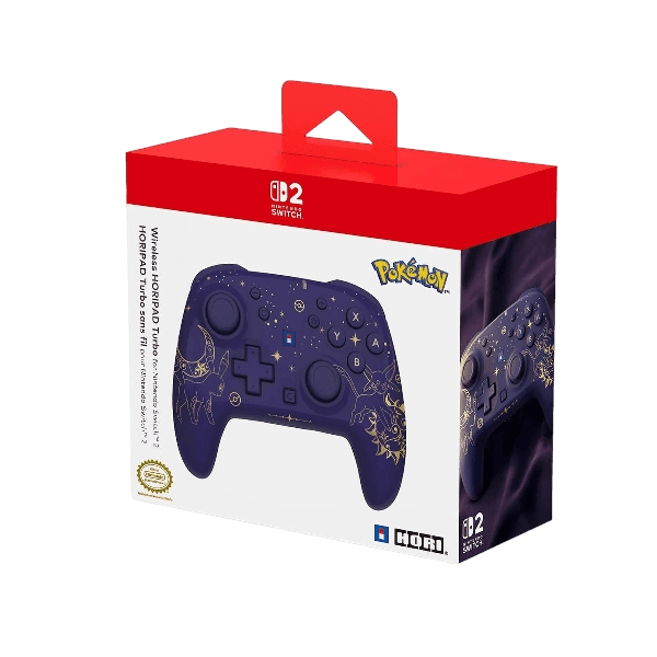 HORI Wireless HORIPAD Turbo (Umbreon and Espeon) for Nintendo Switch 2