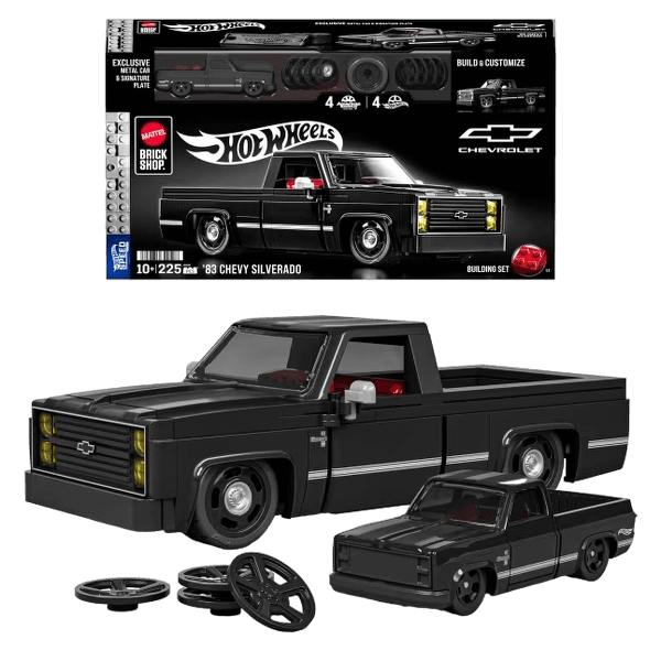 Mattel Brick Shop Hot Wheels ’83 Chevy Silverado