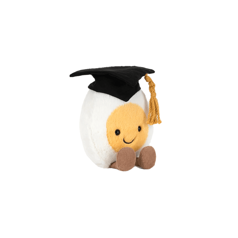 Jellycat Amuseables Boiled Egg 'Graduation'