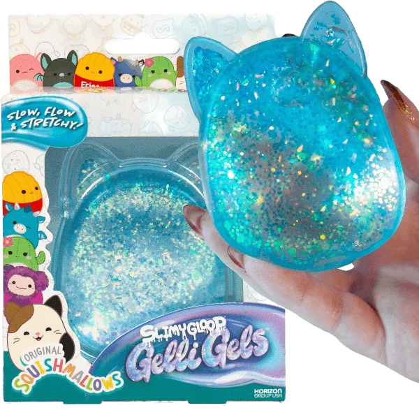 Original Squishmallows™ SLIMYGLOOP Blue Gelli Gels™