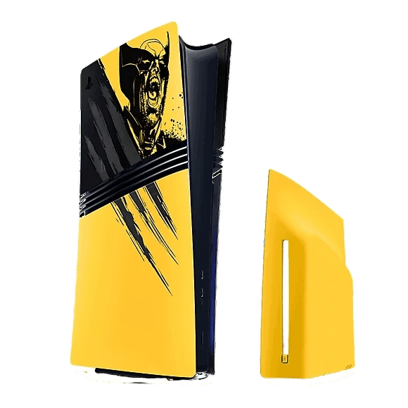 PlayStation®5 Pro Console Covers - Marvel’s Wolverine Battle Yellow Limited Edition