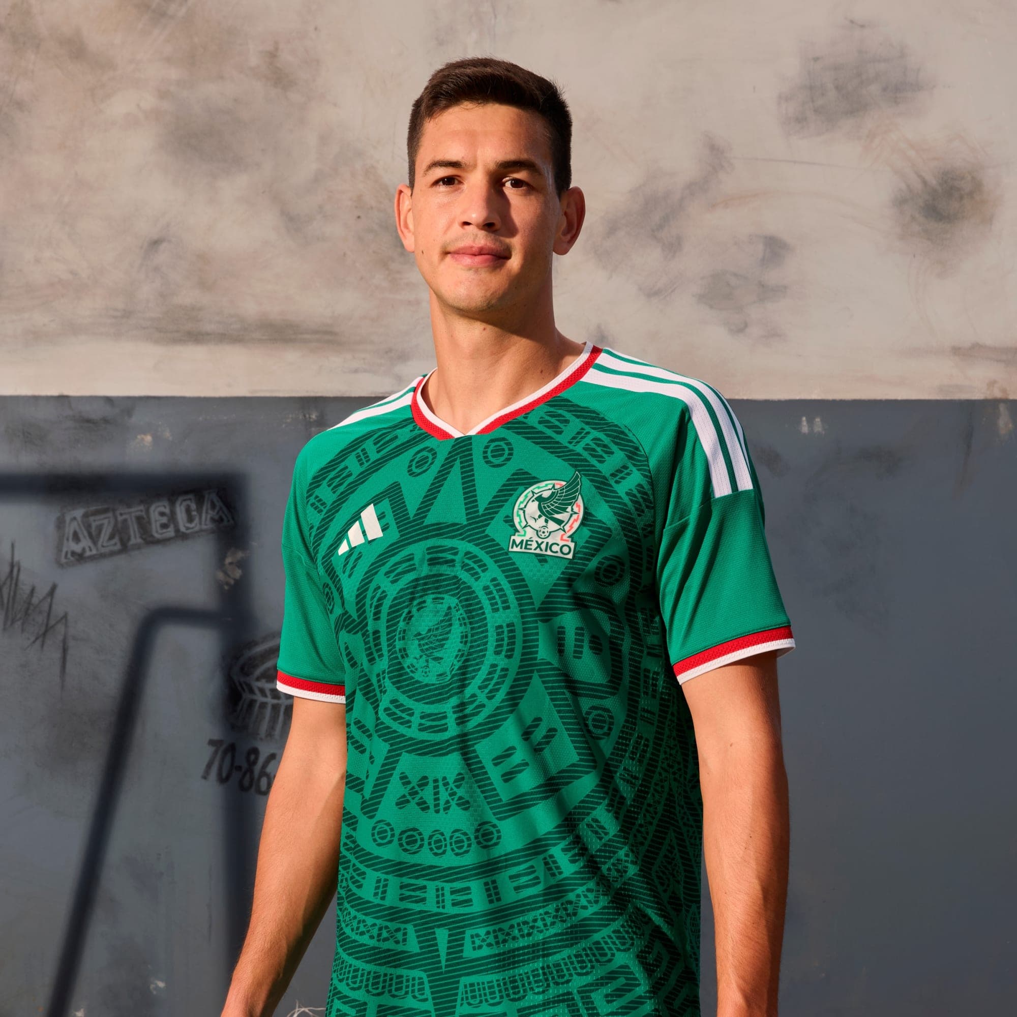 Adidas Mexico 26 Home Authentic Jersey | Men | JL8540