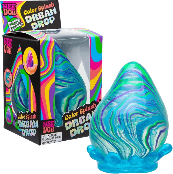 Schylling NeeDoh Dream Drop Color Splash - Neon Tides | Amazon Exclusive