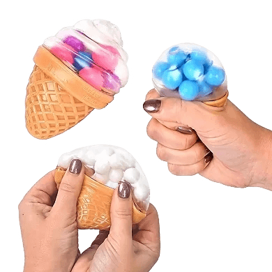 Sunny Days Entertainment Toymendous 3-Pack Toymendous Ice Cream Squishes