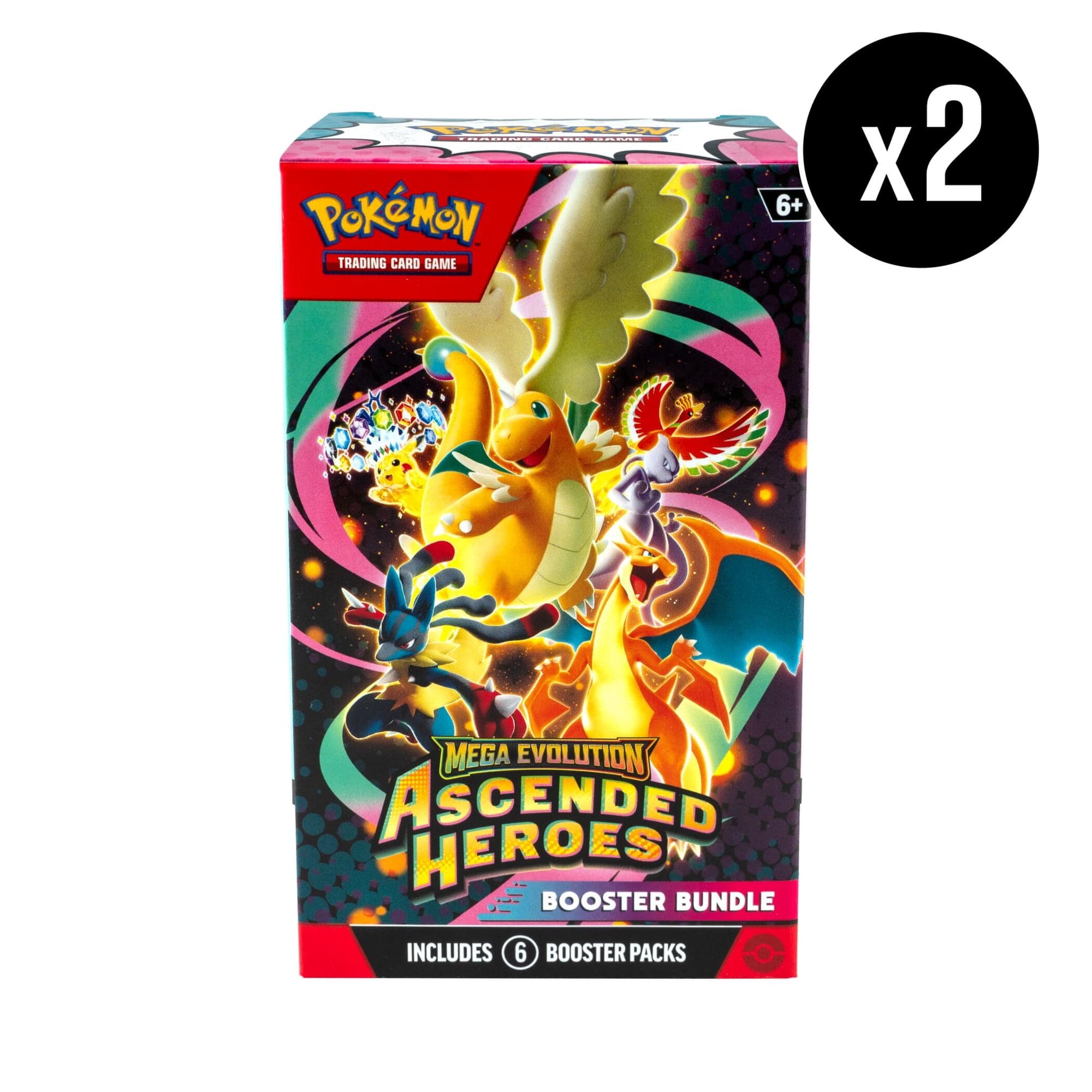 Pokemon TCG - Mega Evolution Ascended Heroes Booster Bundle x2
